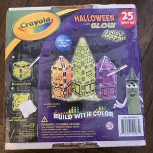 2 Sets Of Holiday Crayola Magnet Tile Sets 1 Halloween And 1 Christmas